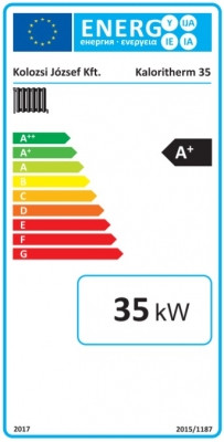 Kaloritherm SB-35 FC  lemezkazán 35 kW Felső füstcsöves