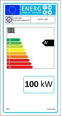 Calor SZB 100 100 Kw-os Bálaégető Vegyestüzelésű Kazán