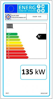 Calor SZB 135 135 Kw-os Bálaégető Vegyestüzelésű Kazán