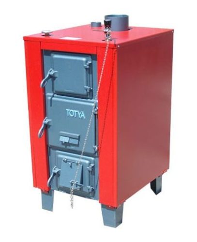 Totya  VR -48 B 48 kW-os kazán + szigetelés + automata huzatszabályozó (vízrostélyos) 